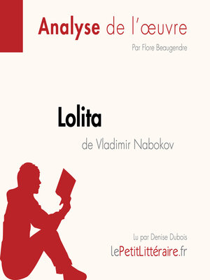 cover image of Lolita de Vladimir Nabokov (Analyse de l'oeuvre)